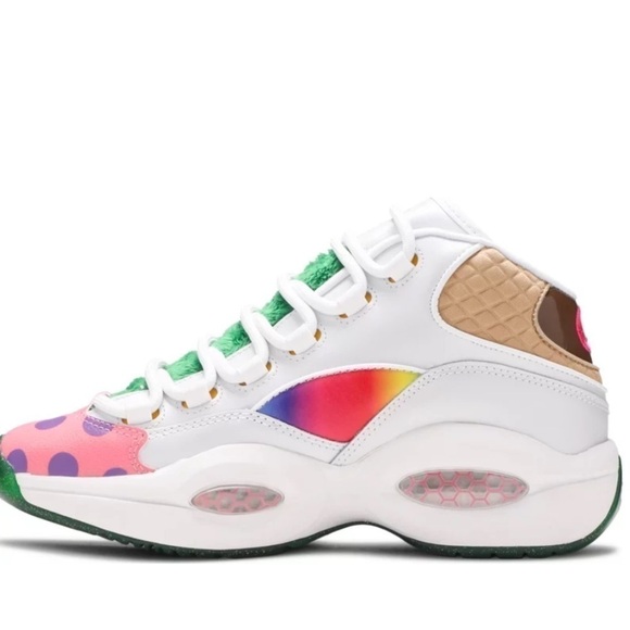Hasbro x Reebok Question Mid Candy land Sneakers Trainers - Picture 2 of 12